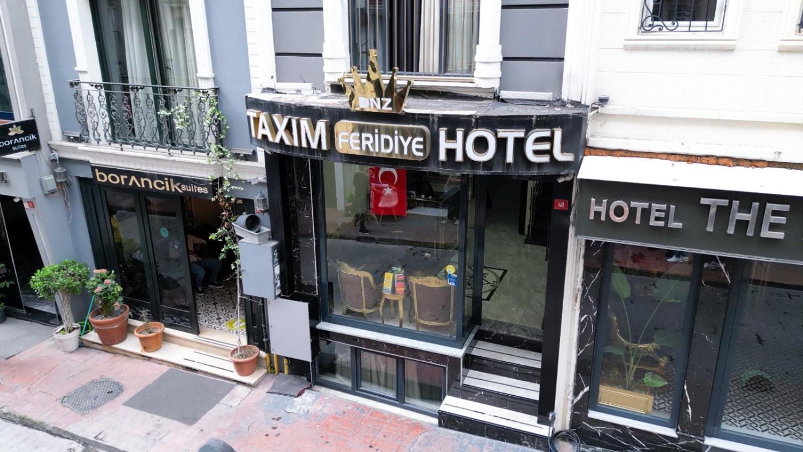 Dnz Taxim Feridiye Hotel Istanbul Exterior foto